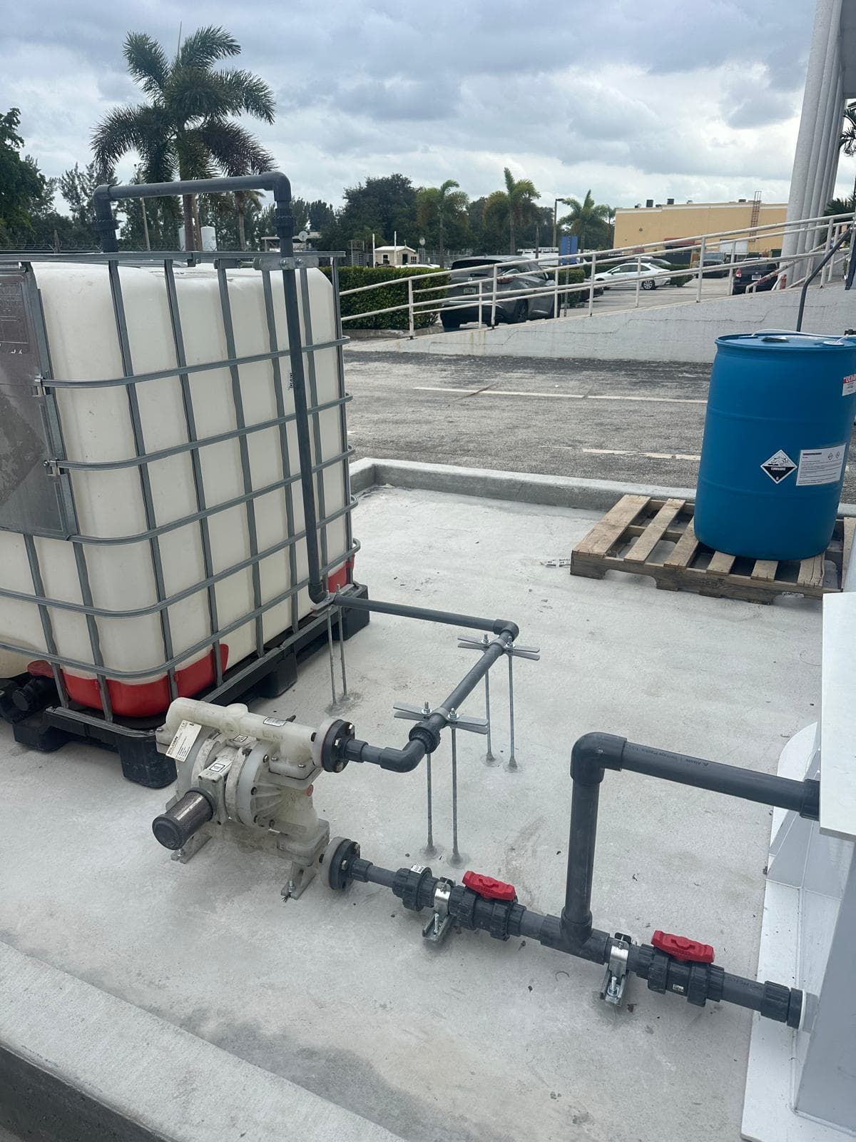 Miami plumbing services installing a faucet